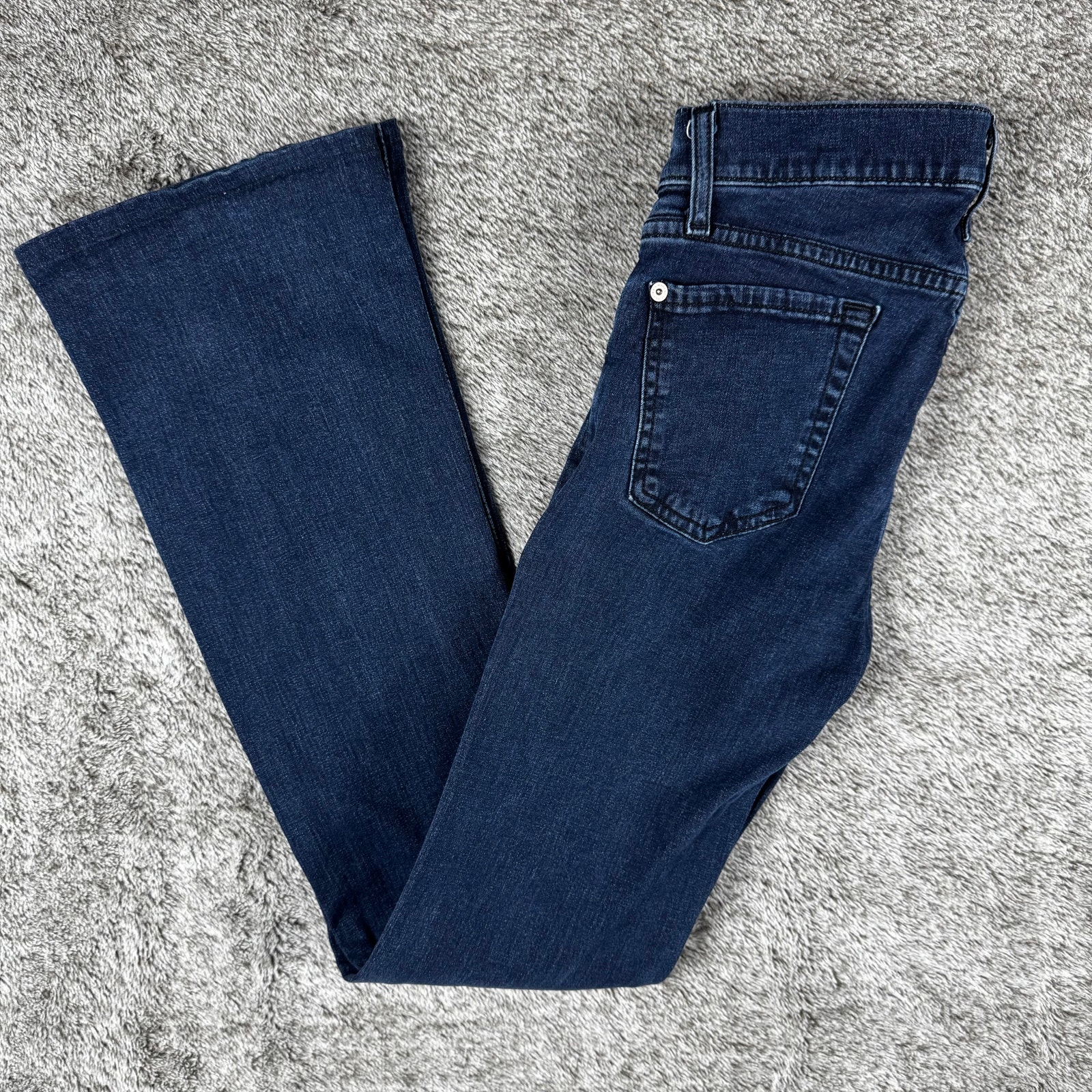 7 For All Mankind Denim Jeans The Skinny Bootcut Women's 25